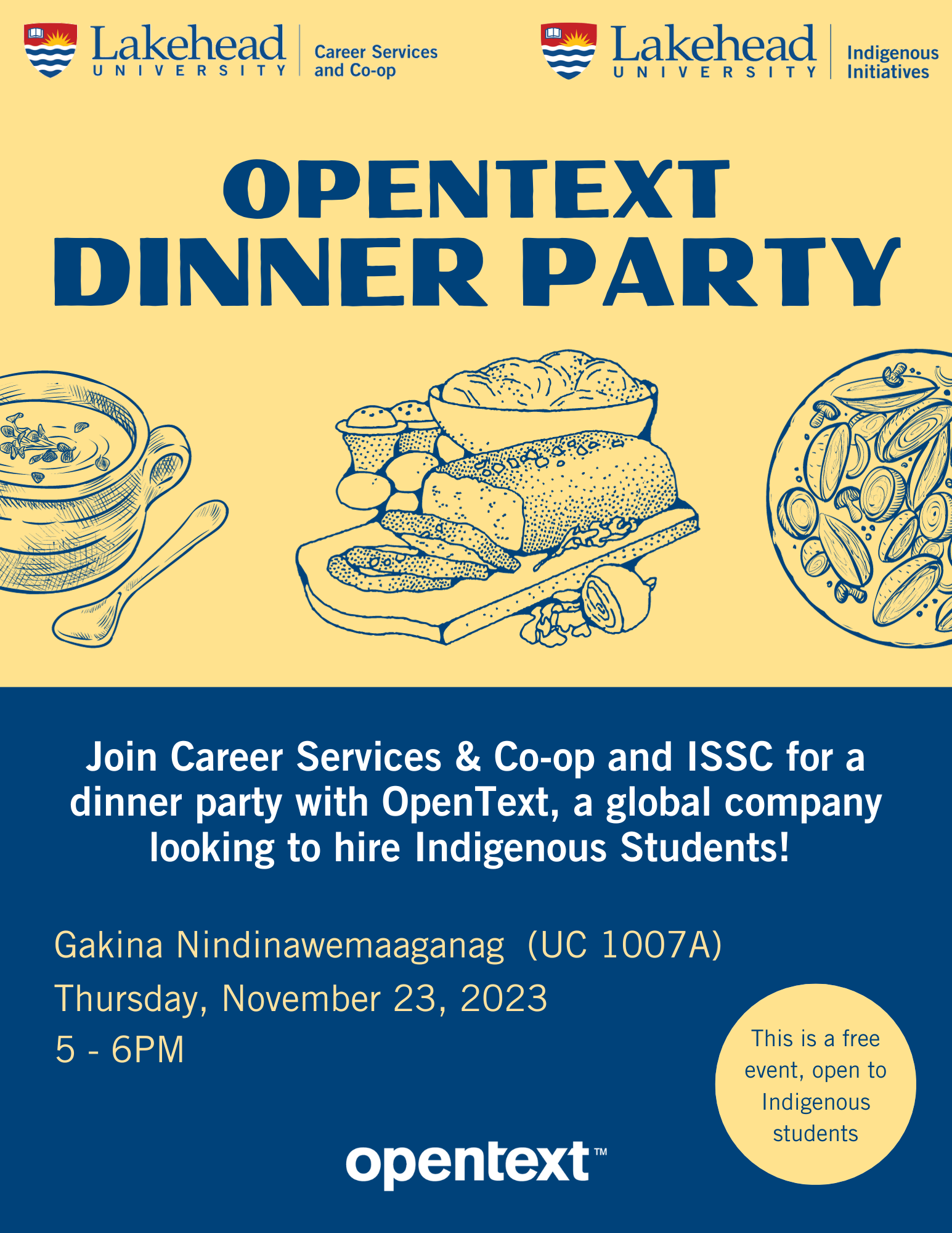 OPENTEXT DINNER PARTY Lakehead University